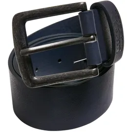 URBAN CLASSICS Gürtel Leather Imitation Belt Blau 105