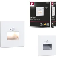 Paulmann Wandeinbauleuchte Edge Quadro 1 eckig 80x42mm 1,2W 25lm 2700K Weiß