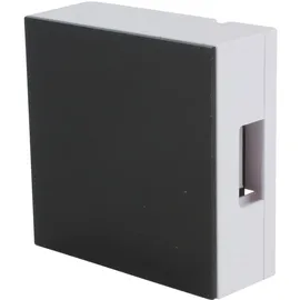 Unitec Zweiklang-Gong Luna Glasplatte schwarz, Batteriebetrieb