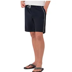 Badehose TRIGEMA "TRIGEMA Strand/Freizeitshorts", Herren, Gr. S, US-Größen, blau (navy), Polyamid, sportlich, Badehosen