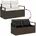 Gartenlounge Loungesofa braun/creme