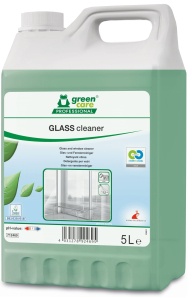 TANA green care GLASS cleaner Glasreiniger, Leistungsstarker Glas- und Fensterreiniger für streifenfreie Ergebnisse, 1 Karton = 2 x 5 l - Kanister