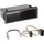 EHO Kenwood KMM-BT209 1-DIN Autoradio Bluetooth USB AUX mit Einbauset für Volkswagen VW Bora + Variant