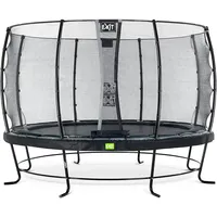 EXIT TOYS Elegant Trampolin 366 cm inkl. Economy Sicherheitsnetz schwarz