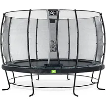 EXIT TOYS Elegant Trampolin 366 cm inkl. Economy Sicherheitsnetz schwarz