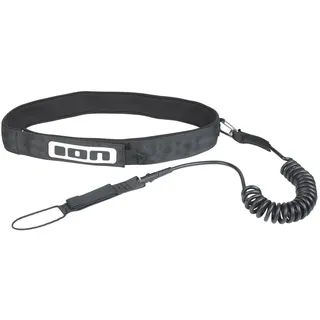 ION Wing/SUP CORE Coiled HIP Leash 2024 Black, S-M/10'