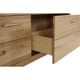 vogl möbelfabrik 1237 Lowboard 211 cm Braun/Massivholz