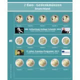 Sonderblatt 7345-C mit Vordrucken für das 2€ Bundesländer Premium Münzalbum 7345