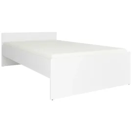 Livetastic Bett Nepo Plus 120 x 200 cm Buche massiv weiß