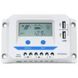 enjoy solar Solarladeregler EPEVER® PWM ViewStar AU Serie 10A-60A, 12V/24VDC, ViewStar AU Serie 10-60A für Systemspannungen von 12V bis 24Volt