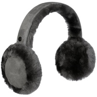 UGG Ohrenmütze (1-St) Ohrenwärmer mit Futter schwarz