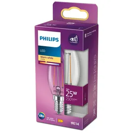 Philips LED Kerzenlampe 77753100 2 W E14 warmweiß 1 St.
