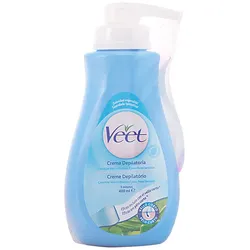 Enthaarungscreme für den Körper Veet Empfindliche Haut Aloe Vera (400 ml)