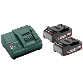 Metabo Basis-Set Li-Power 2 x 2,0 Ah + Ladegerät 685161000