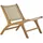 miliboo Loungesessel SUMBA Teakholz 0 x 0 x 0 cm Braun