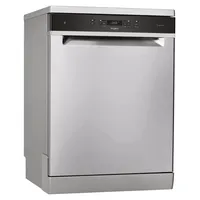 Whirlpool WFC 3C42 P X, Freistehend, Standardgröße (60 cm), Edelstahl, Schwarz, Tasten, 1,3 m