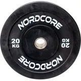 nordcore Bumper Plate 50mm 20 kg schwarz