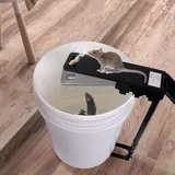 Humane Rattenfalle | Rollende Mausefalle Walk The Plank Auto Reset | Live Catch and Release Bucket Spin Roller Multi Fang Ramp | Indoor Outdoor Rattenfalle für Haus, Maus