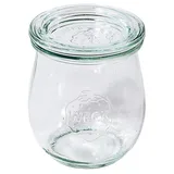 Contacto Weck-/Sturzglas H: 8cm, 220 ml, mit Deckel, 12 Stück