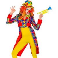 Widmann - Kostüm Clown, Frack, Zirkusdirektorin, Motto-Party, Karneval
