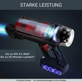 Rowenta X-Force Flex 9.60 Animal rot/schwarz