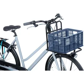 Basil Crate L Fahrradkiste blau