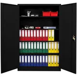 Proregal Elephant Aktenschrank 180 x 120 x 40 cm schwarz