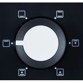 Ardes Elektro-Backofen AR6222PB 20L 6 Funktionen Schwarz - Schwarz