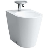 Laufen Kartell Stand-Bidet 8323310003021 weiß, 37x54,5cm, 1 Hahnloch, mit Ab- und Überlaufventil