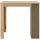 Stolkom Bartisch Mojito 50 x 103 x 115 cm Schwarz