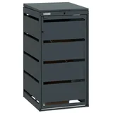 MBOX24 Mülltonnenbox MBOX24 Classic Mülltonnenbox für 120L aus verzinktem Stahl