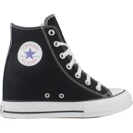 Converse Chuck Taylor All Star Wedge Platform Damen Schwarz 36,5