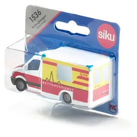 Siku 1536 - Rettungswagen Rot/Gelb/Weiß 1:32