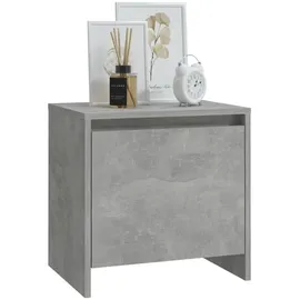 vidaXL Nachttisch Betongrau 45x34x44,5 cm Holzwerkstoff