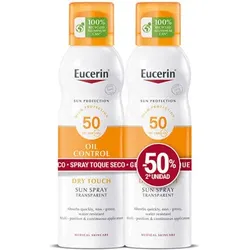 Eucerin  Sonnenschutz Transparentes Sonnenspray Oil Control 50+ Dry Control 2  in, Einheitsgrösse