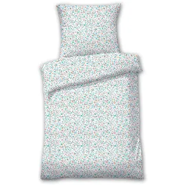 Dyckhoff Ambra koralle/mint 135 x 200 cm + 80 x 80 cm