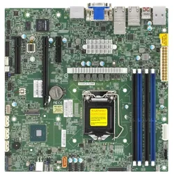 Supermicro X12SCZ-TLN4F - Motherboard - micro ATX