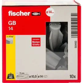 Fischer Gasbetondübel GB 14 10 Stück