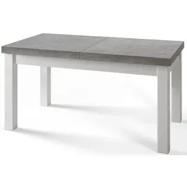 alpimeble Rechteckiger Esstisch 140 – 180 x 76 x 90 cm Atelier