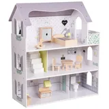 Coemo Puppenhaus Anna mit 3 Etagen