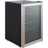 Hanseatic Getränkekühlschrank HBC68ECBH, 69 cm hoch, 43 cm breit schwarz