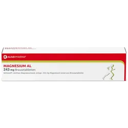 Magnesium AL 243 mg Brausetabletten bei Magnesiummangel und dadurch verursachten Wadenkrämpfe