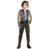 Rubie ́s Kostüm Star Wars Jyn Erso, Offizielles Outfit aus 'Rogue One: A Star Wars Story' braun 128