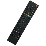 azwok Ersatz grundig TV Fernbedienung RC3214803/01 | TP6187R-P1 - Schwarz