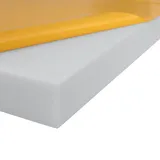 Quiet Please Schallabsorber Basotect® 100x50x7cm hellgrau selbstklebend Schallschutz Schalldämmung für Wand und Decke