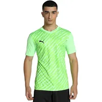 Puma Teamultimate Jersey T-Shirt, Fizzy Lime, L