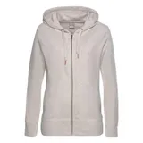 bench. loungewear Sweatjacke Damen beige-meliert Gr.36/38