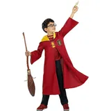 Metamorph Harry Potter – Gryffindor Quidditch Kostüm für Kinder (122, 128, 125 B)