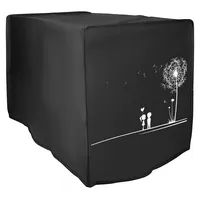 kwmobile Abdeckhaube für Heißluftfritteuse 9,5L schwarz