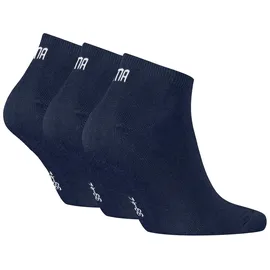 Puma Sneakersocken 3 Paar Blau 39-42